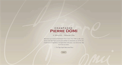 Desktop Screenshot of champagne-domi.com